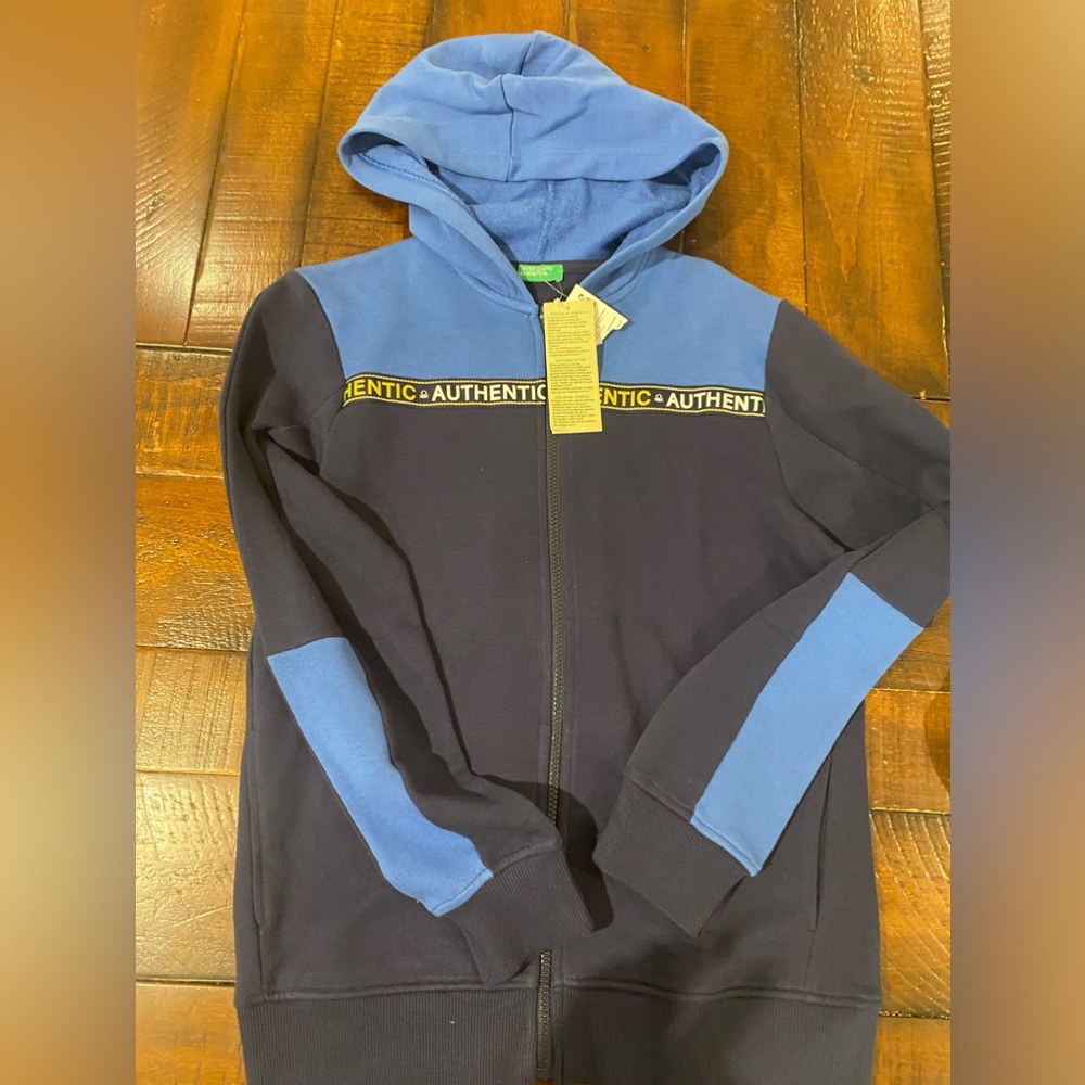 United colors of Benetton zip up sweatshirt